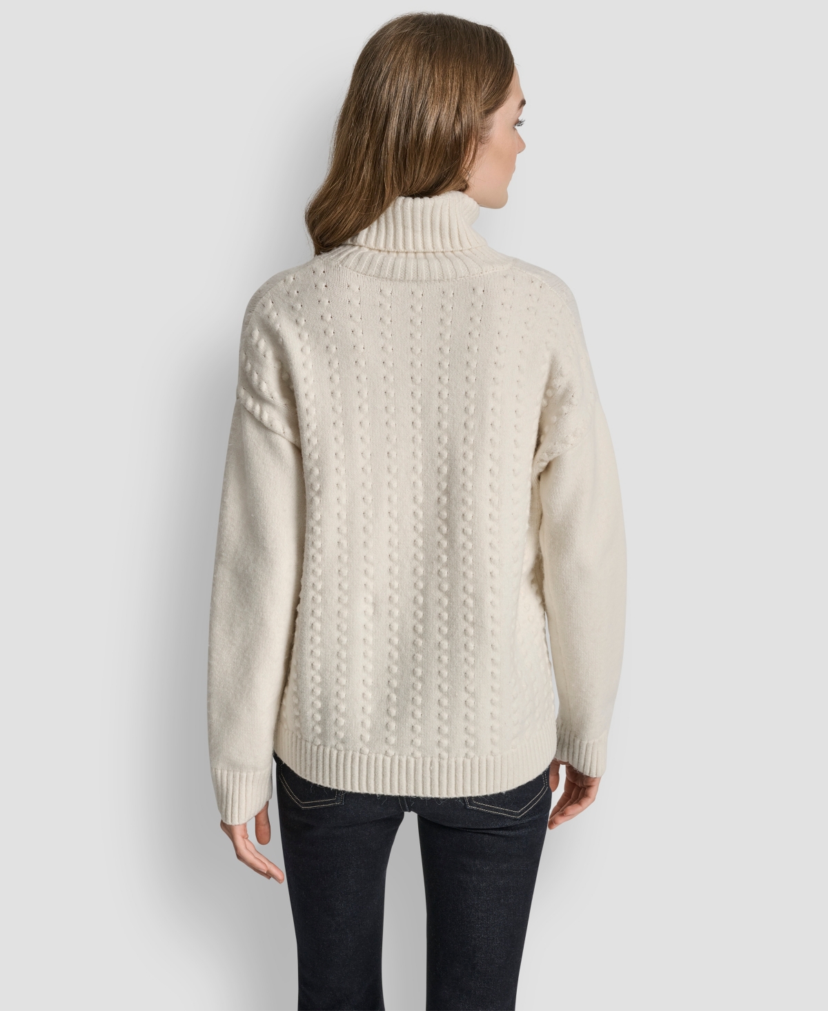 Dkny Jeans Petite Turtle Neck Sweater