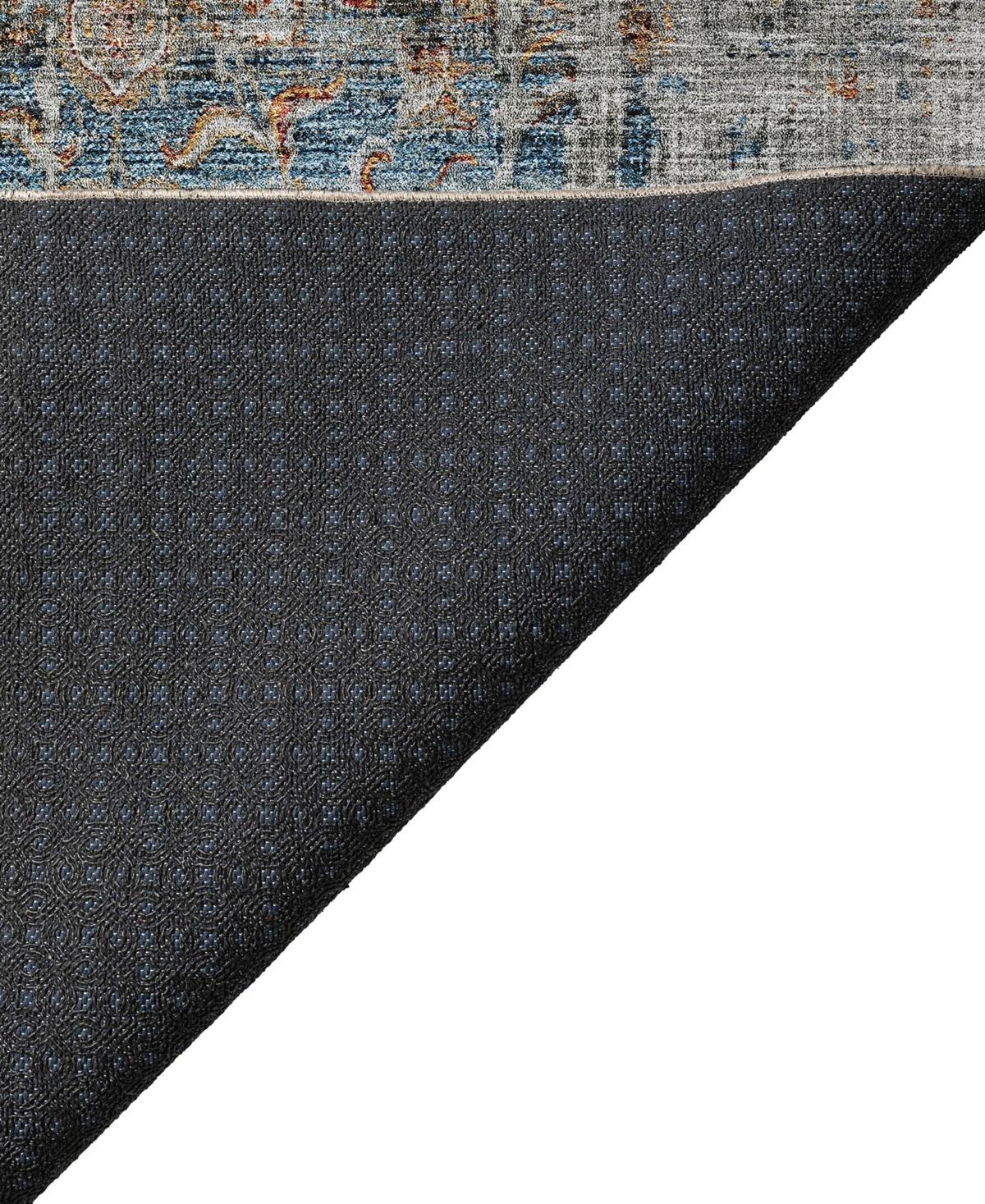 Dalyn Karaj Kj2 2'3"x7'6" Runner Area Rug In Gray