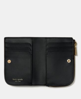 Devin Pebbled Leather Compact Wallet