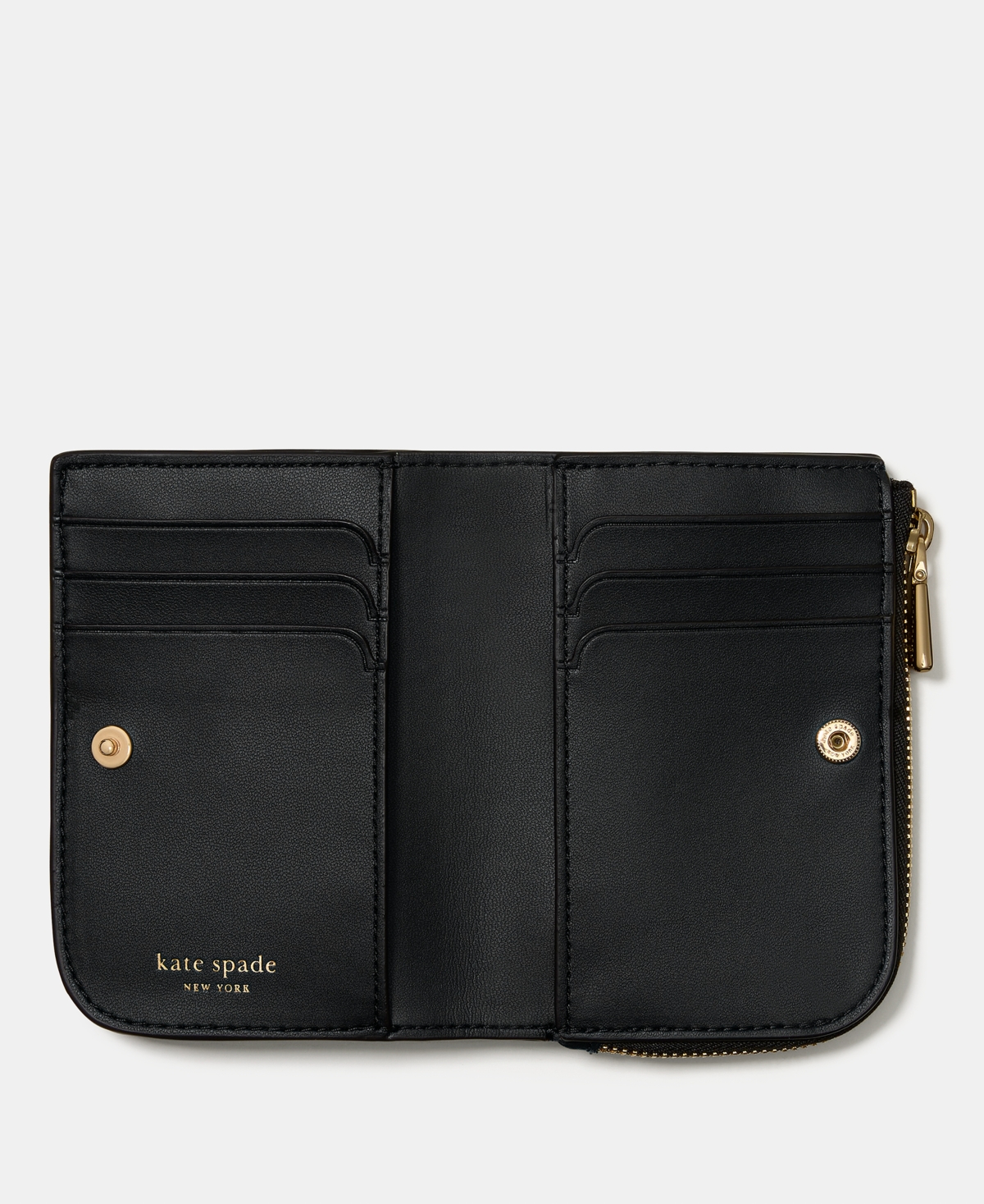 kate spade new york Devin Pebbled Leather Compact Wallet