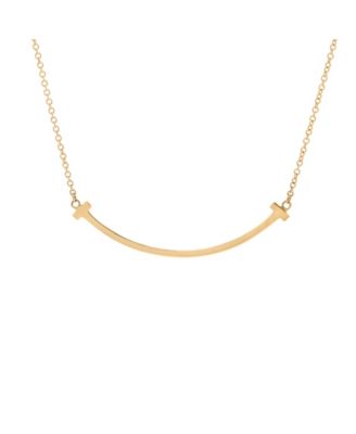 T Smile Pendant Necklace
