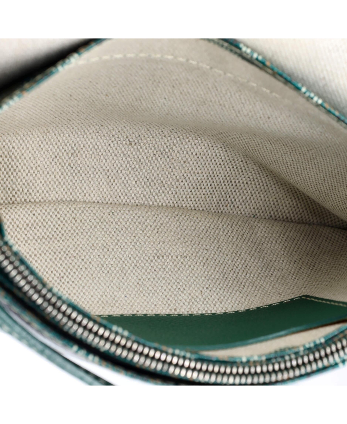 Pre-Owned Goyard Plumet Clutch Wallet Coated Canvas