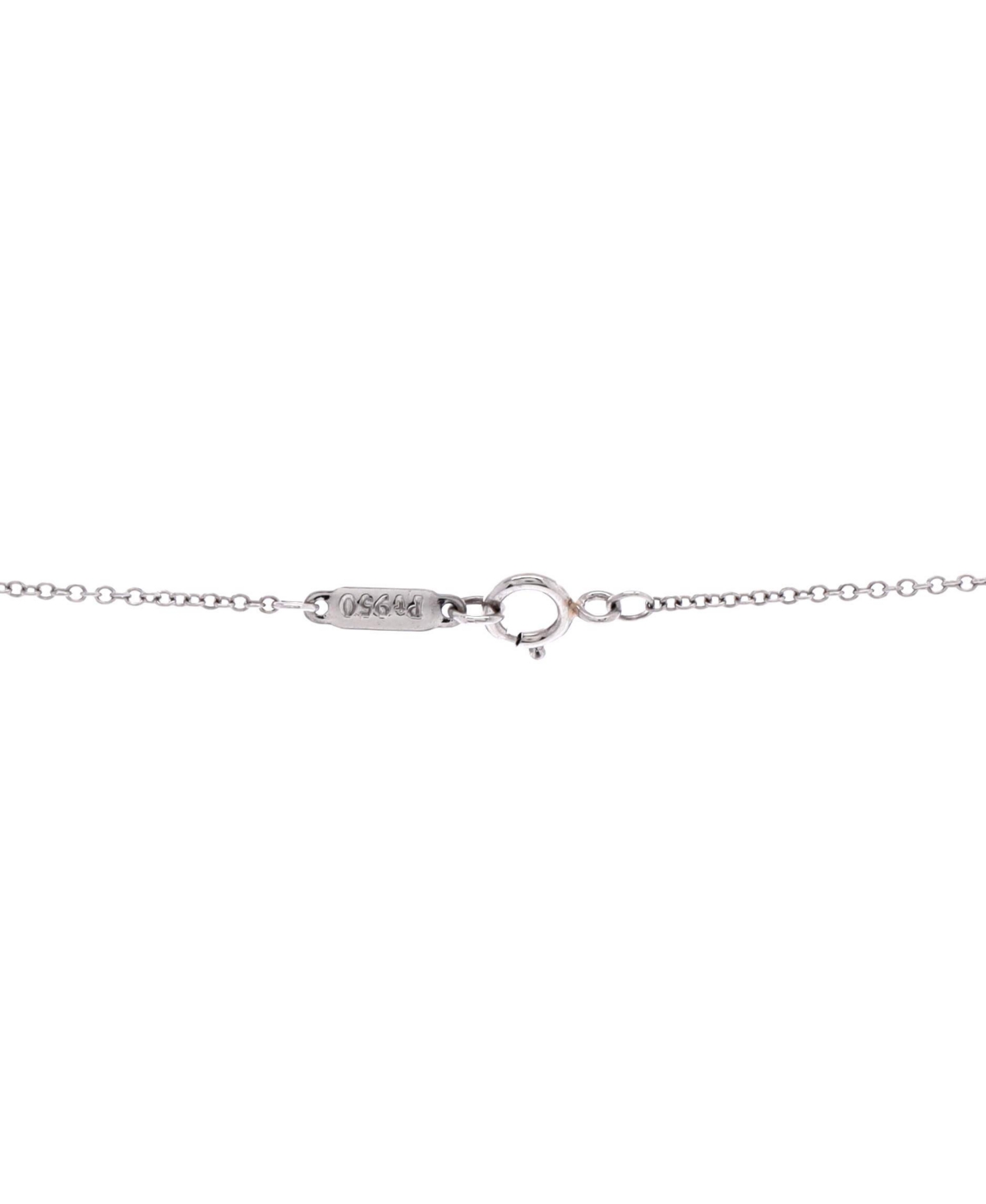 Pre-Owned Tiffany & Co Oval Key Pendant Necklace