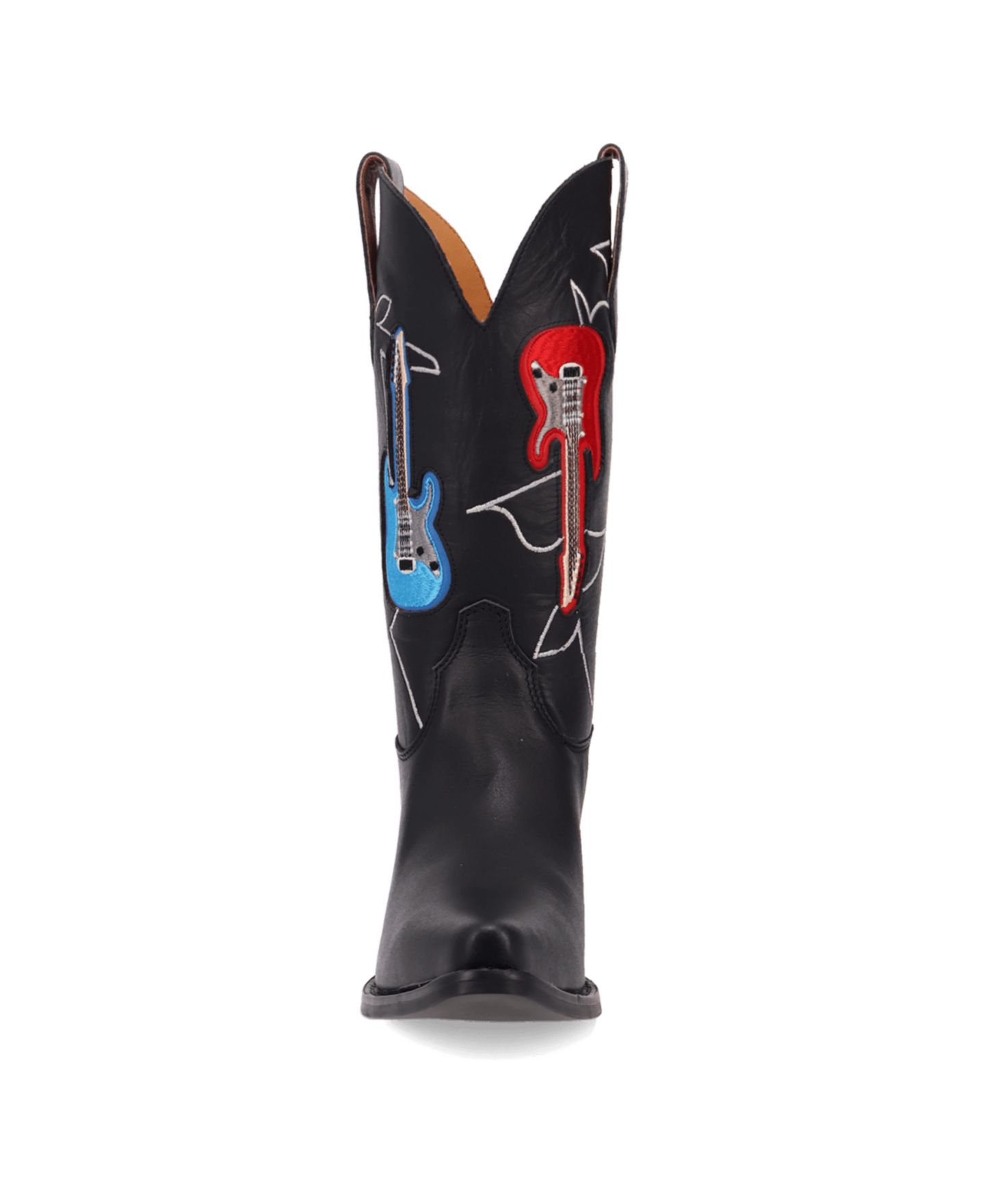Женские ботинки Dingo Jukebox Leather Boot, цвет: Чёрный — фото 4