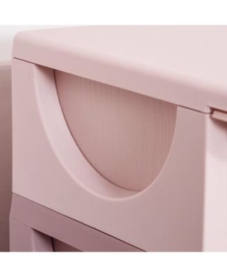 22.25" 3 Tier Kids Storage Unit Dresser Tower,