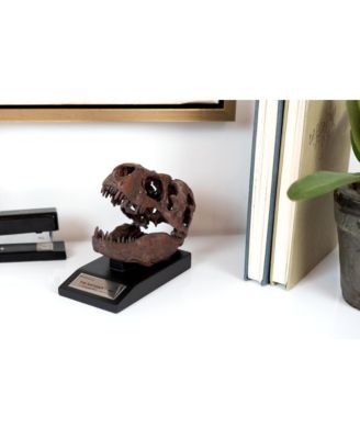 The Nation's T-Rex Skull Statue | 6-Inch Smithsonian Fossil Replica| 1:10 Scale