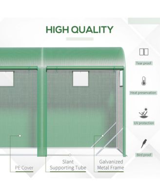 Walkin house 10' x 3' x 7', Zipper Windows, Doors,