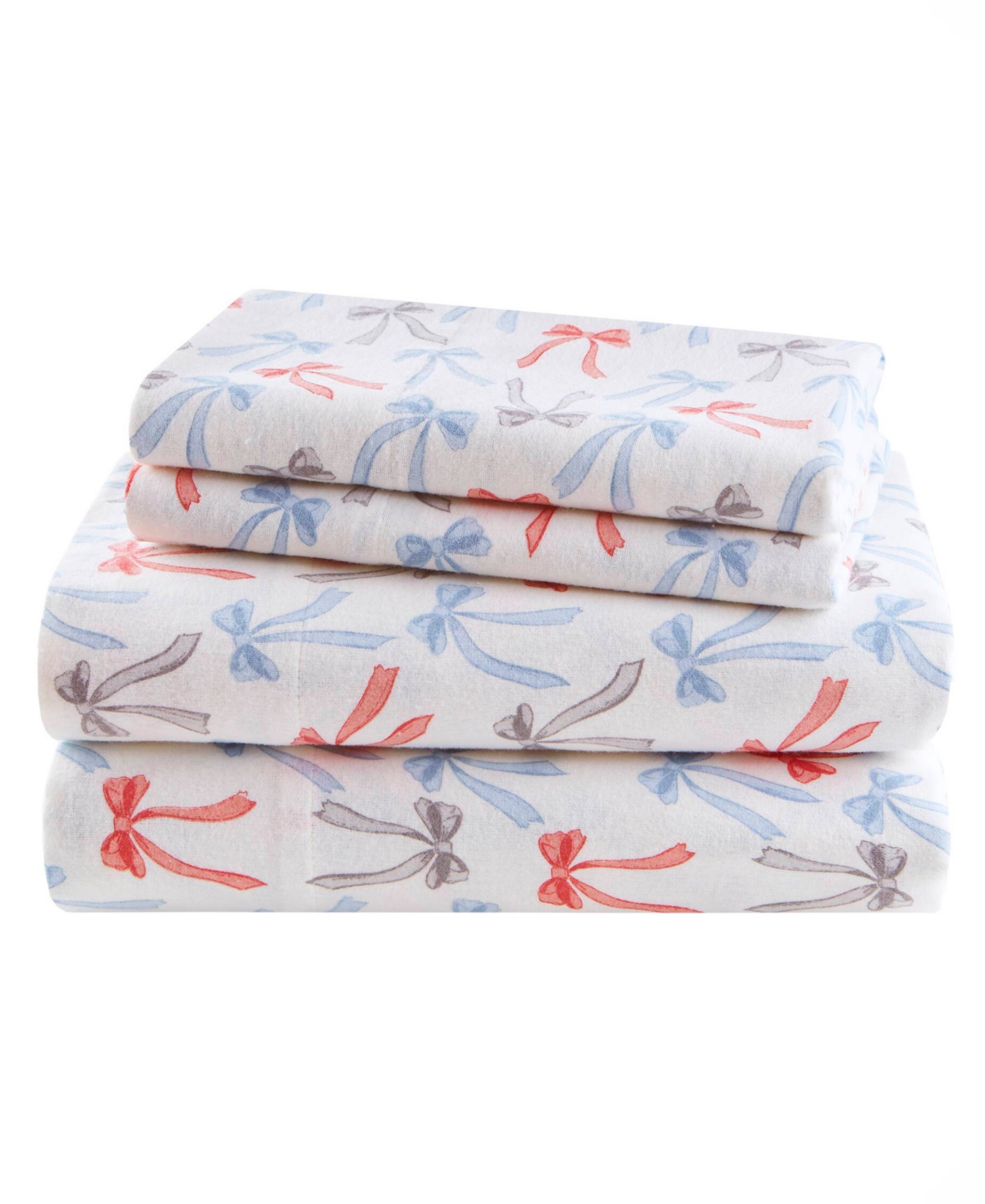 Intelligent Design Novelty Printed Flannel 4-pc. Sheet Set, Queen In Multi