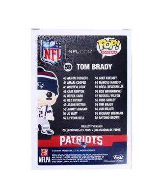 New England Patriots NFL 2016 POP Vinyl Figure | Tom Brady Graded AFA 9.0