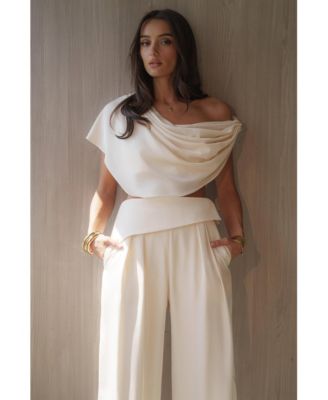 Women's Gleam and Glow Satin Top