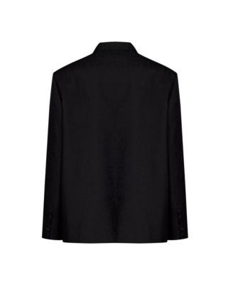 Women's Men's Cotton-Rayon Blend Blazer