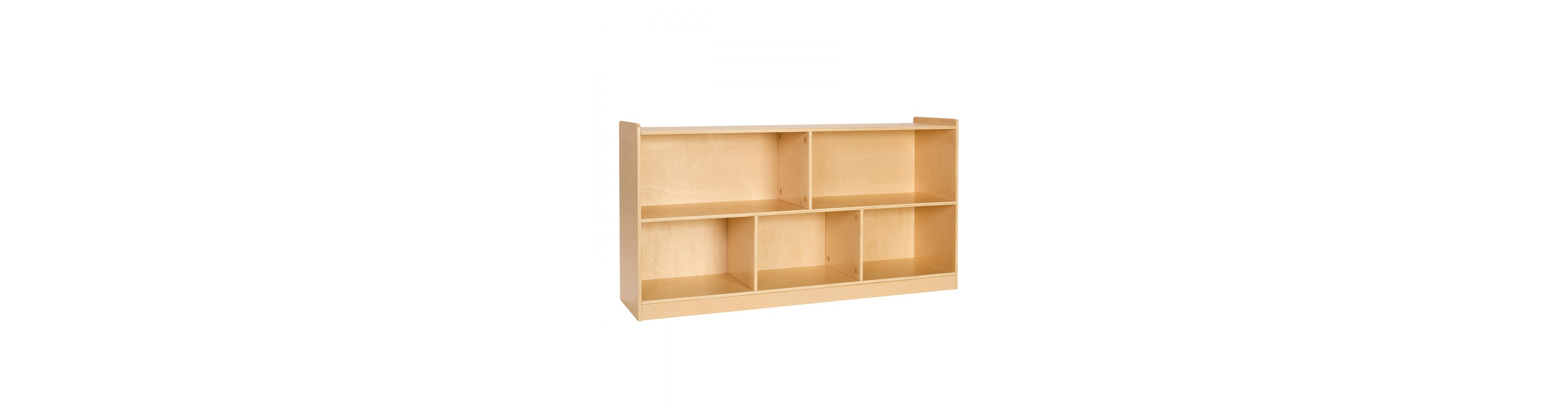 Slickblue 2-Tier Toy Storage Organizer with 5 Section Cubbies for Home