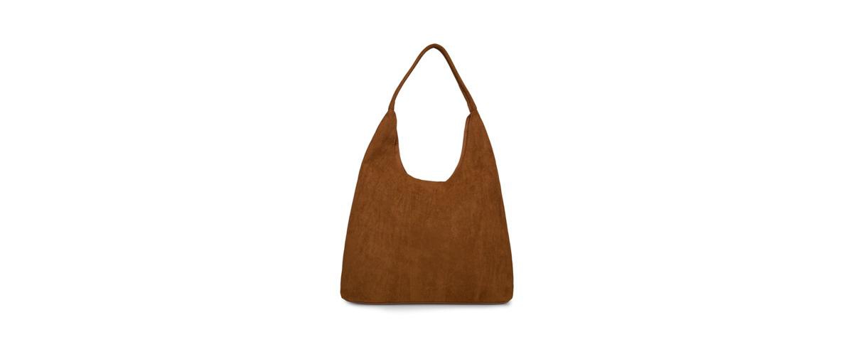 Like Dreams Cielo Oversized Hobo Tote Bag In Brown