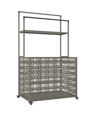 Rat Pool Float Storage Organizer, Pool Float Holder with Shelf