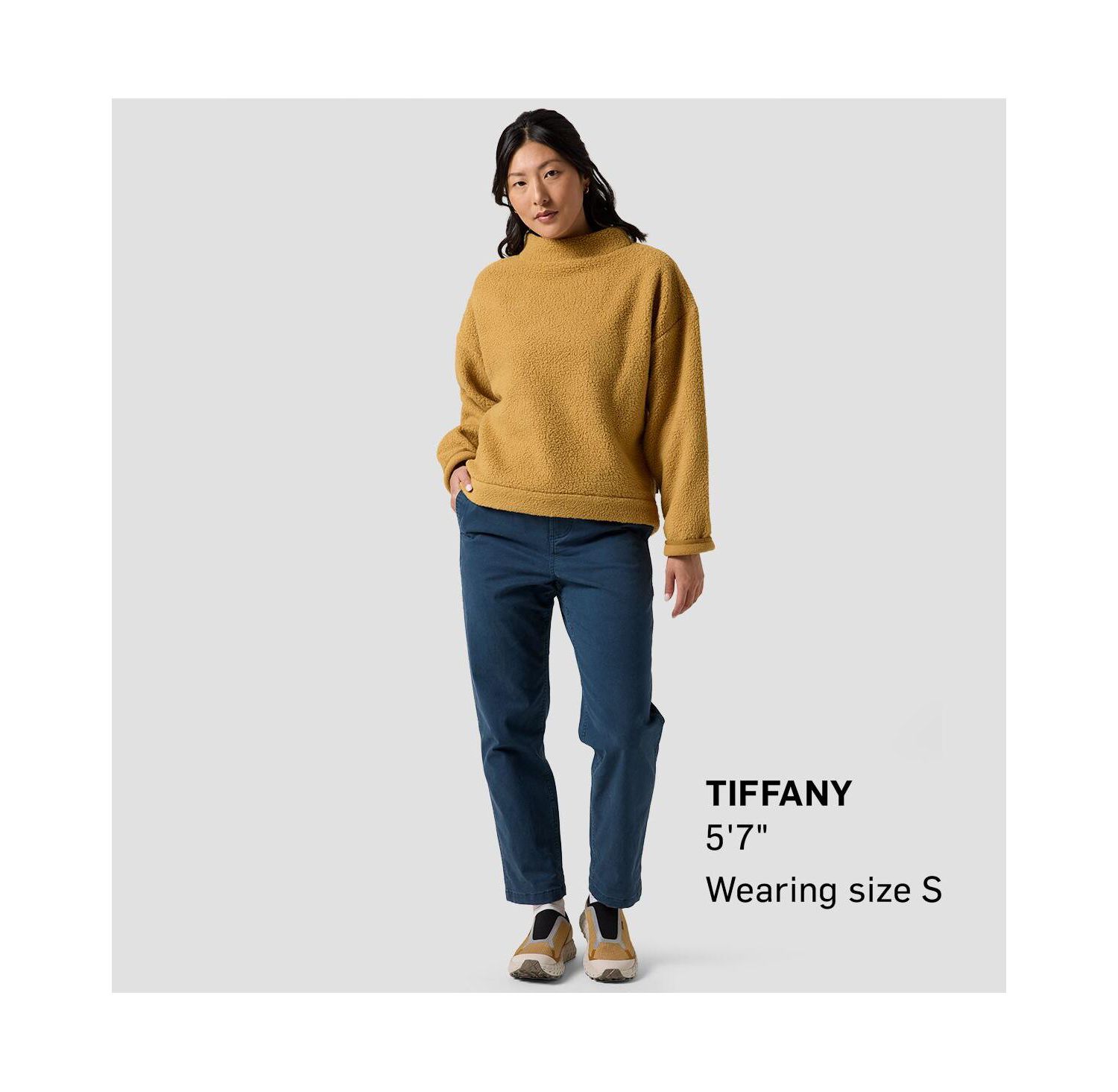 Women's Wander Pile-Fleece Mock-Neck Top Pullover Fleece