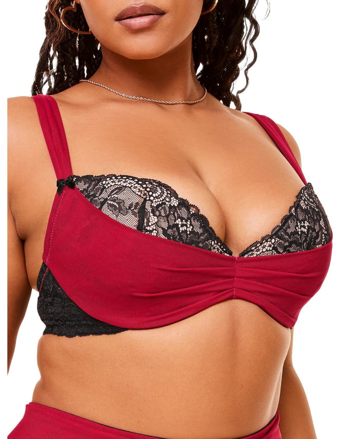 Adore Me Clairabella Women's Plus-Size Contour Demi Bra