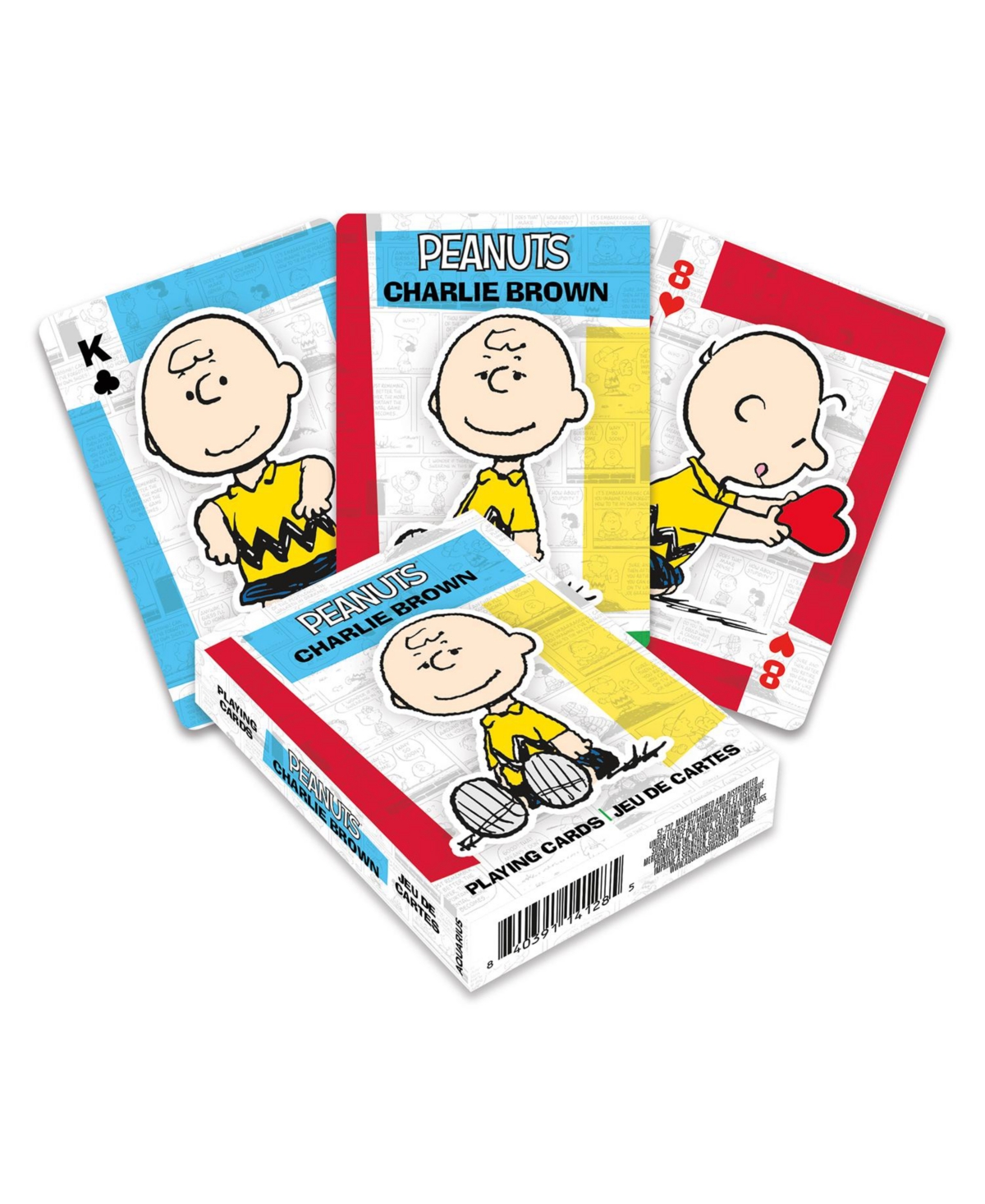 Nmr Distribution Peanuts Charlie Brown Playing Cards | 52 Card Deck + 2 Jokers
