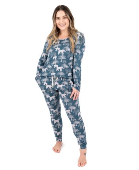 Пижама Women’s Two Holiday — Leveret, цвет: Polar Bear