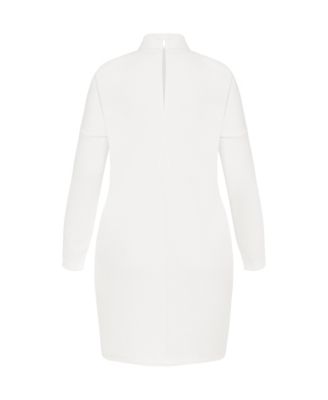 Women's Wrap Neck Dress