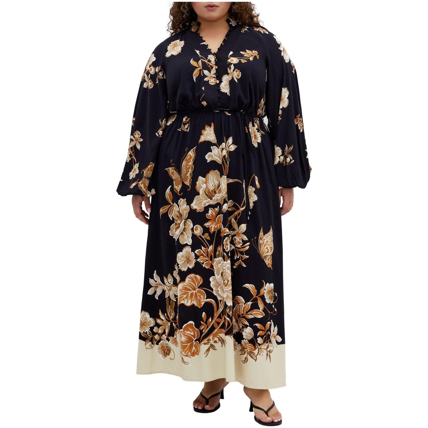 Женское платье CITY CHIC Plus Size Love At First Sight Maxi — фото 1