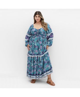 Women's Plus Size Jayla Border Dress