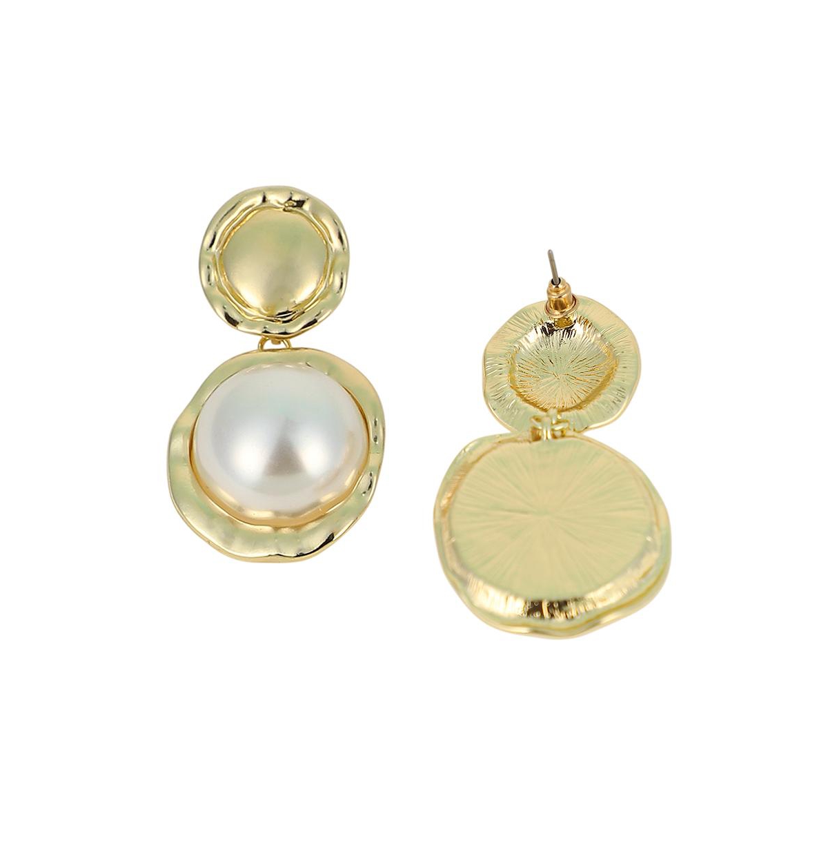 Women's The Roma-Perle Drop Earrings - California Gold