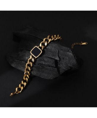 Women's The QuadBlock-Link Chain Bracelet - California Gold