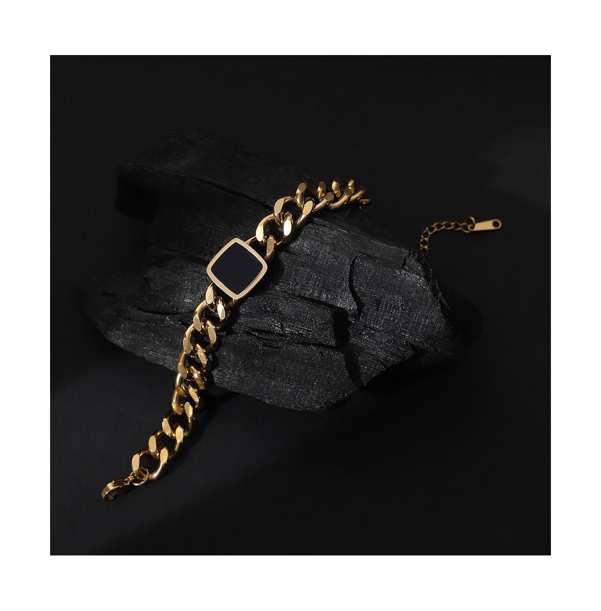 Women's The QuadBlock-Link Chain Bracelet - California Gold