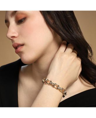 Women's The Bracket-Link Chain Bracelet - California Gold