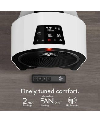 Velocity 5R Plus Whole Room Space Heater with Advanced Safety Features - White and Black