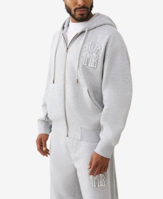 Men's Cinched Waist Long-Sleeve Hoodie
