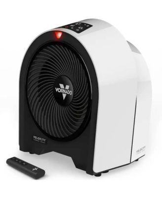 Velocity 5R Plus Whole Room Space Heater with Advanced Safety Features - White and Black