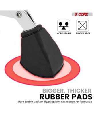 Drum Throne 4" Thick Padded Guitar Stool 441Lb Capacity 20-26” Adjustable Drummer Chair