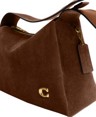 Lola Small Suede Shoulder Bag