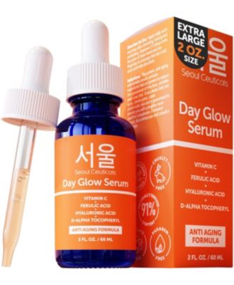 Korean Skin Care Vitamin C Serum Day Glow Serum - Anti Aging Anti Wrinkle K Beauty Skincare
