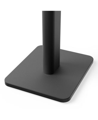 SPH Universal Height Adjustable Bookshelf Speaker Stands - Pair (Black)