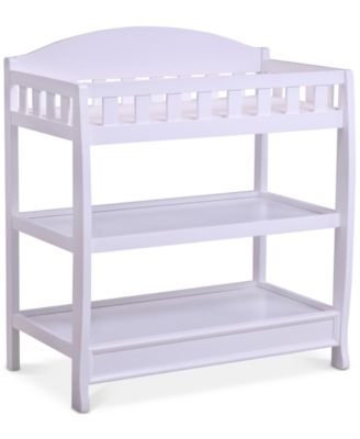 delta changing table with drawer