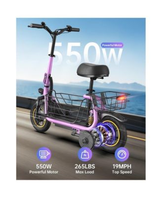 550W Electric Scooter with Seat for Adult.