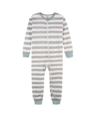 Toddler Boys 2-Pack Snug Fitting Footless Pajamas, Blue Snowman