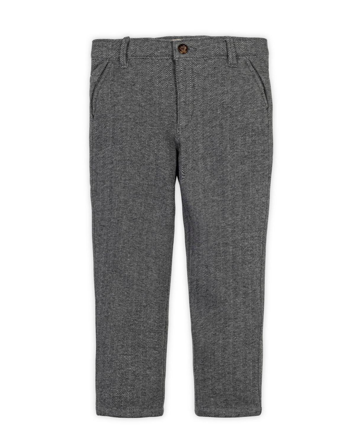 Hope & Henry Toddler Boys Fleece Suit Pant Made with Organic Cotton