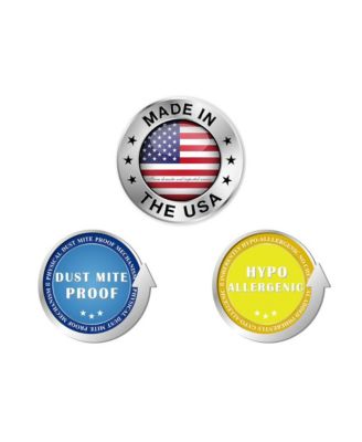 Naturally Superior 2-in-1 Dual Sided Spring Crib & Toddler Mattress with Cotton Layers & Waterproof Cover