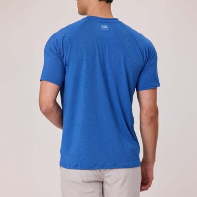 Men's Blue Drift SS Outbound Tee