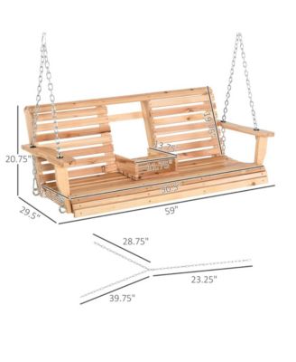 Stylish Patio Swing Chair for Balcony or Garden Use