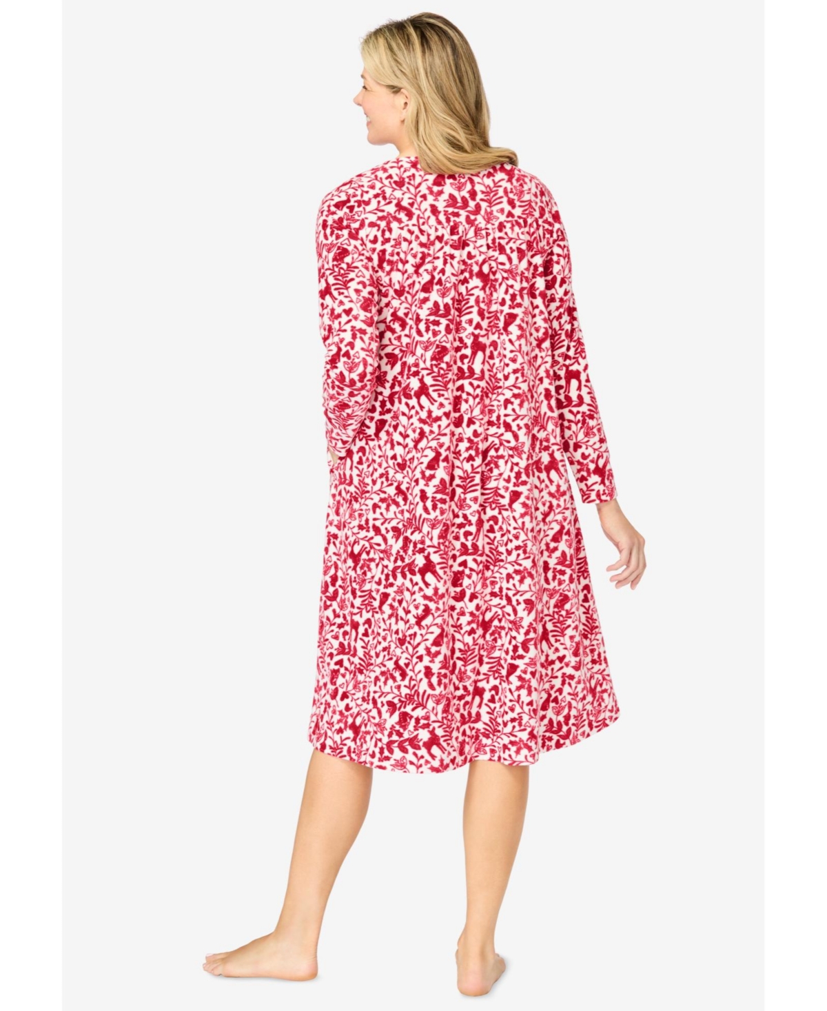 Only Necessities Plus Long-Sleeve Gown