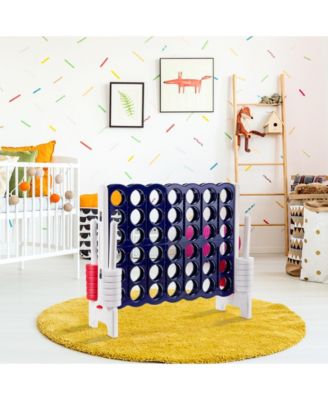 Jumbo 4 in a Row 4-to-Score Giant Game Set-White