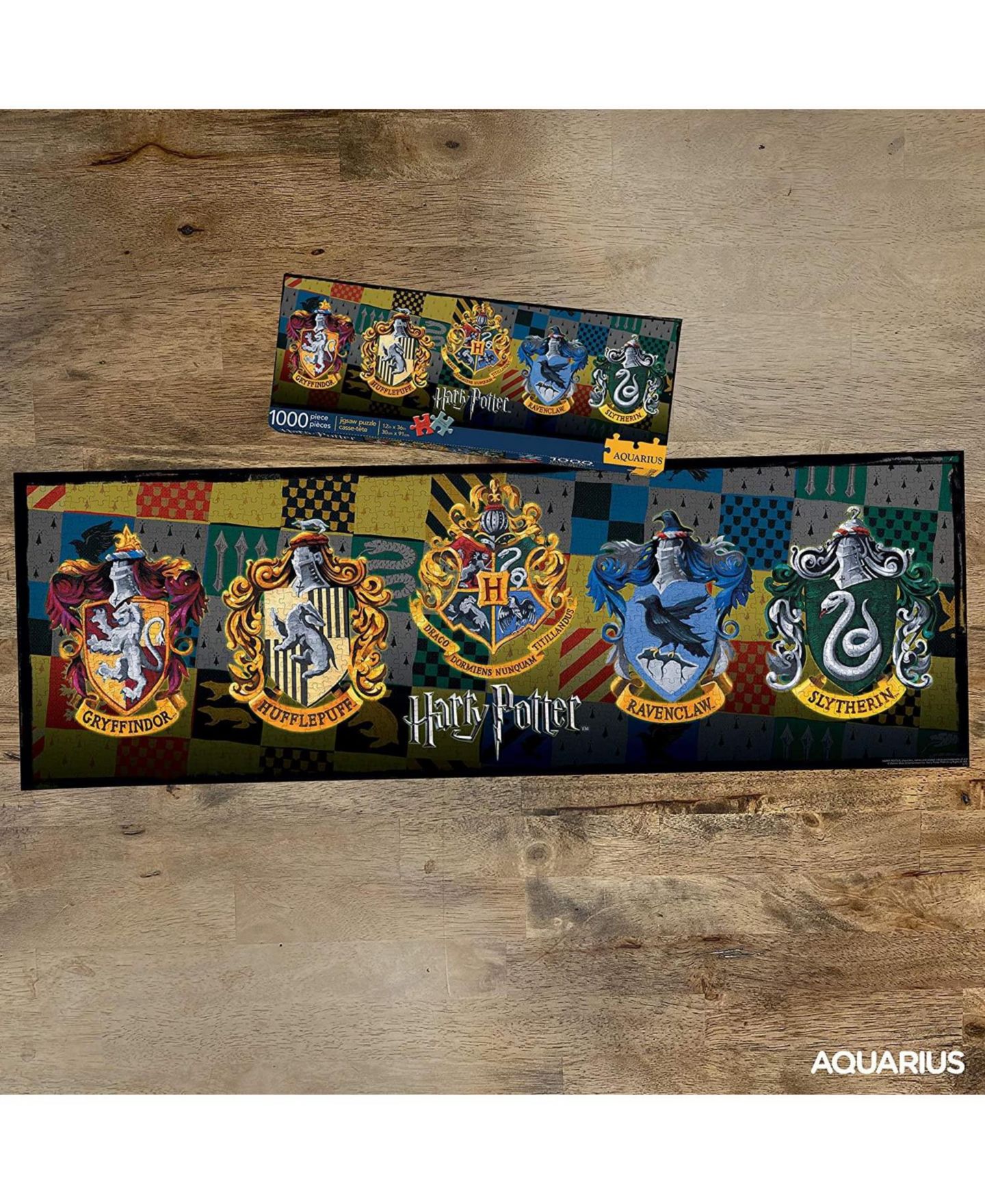 Пазл NMR Distribution Harry Potter Crests Slim, 1000 деталей, от 14 лет — фото 4