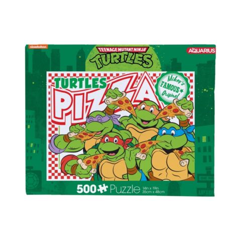 Детский пазл NMR Distribution Teenage Mutant Ninja Turtles Pizza 500-Piece Jigsaw Puzzle, Ages 14+