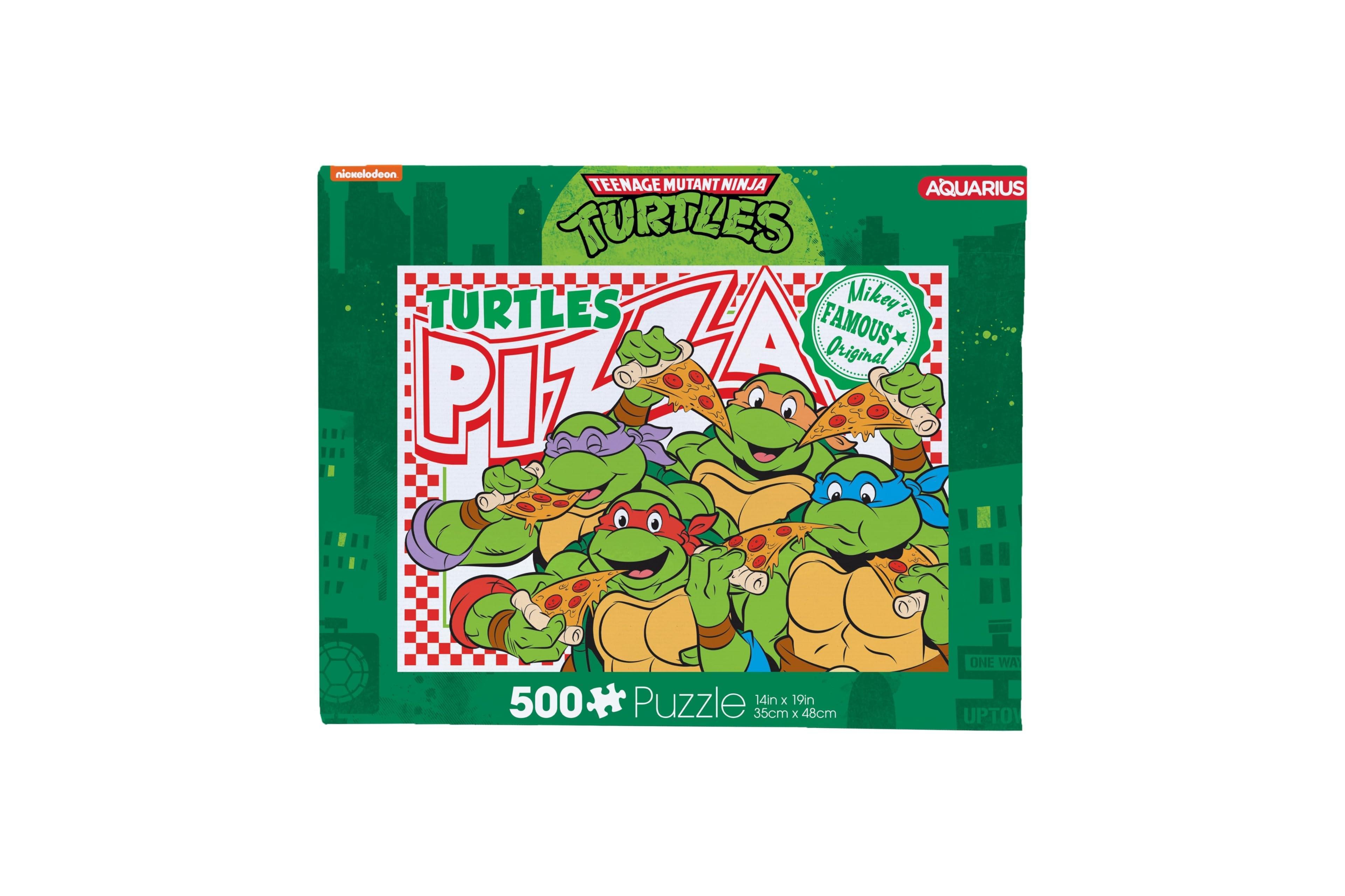Nmr Distribution Teenage Mutant Ninja Turtles Pizza 500 Piece Jigsaw Puzzle