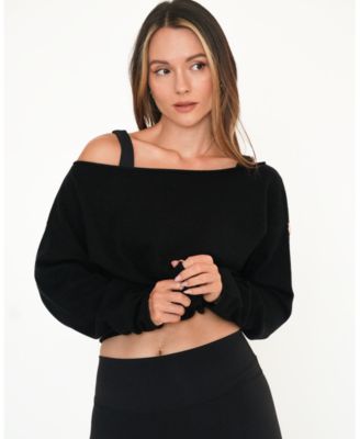 Women's Romy Off Shoulder Cashmere Sweater
