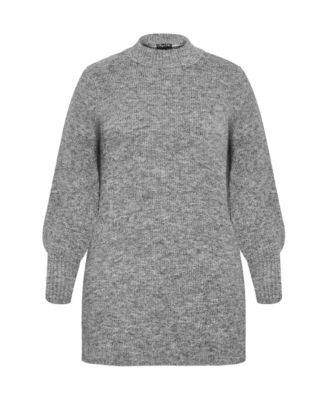 Women's Longline Split Sweater